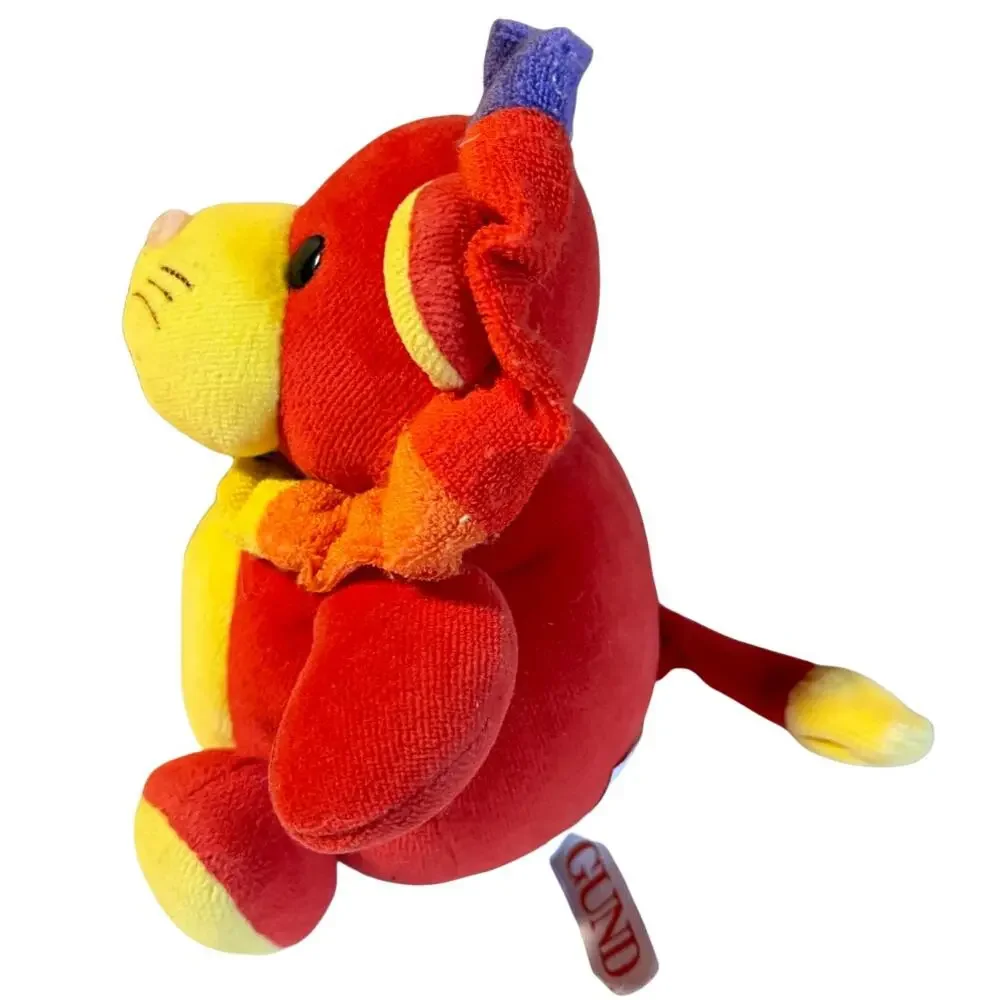 GUND Rainbow Lion Advertising Plush Braun Thermoscan 7